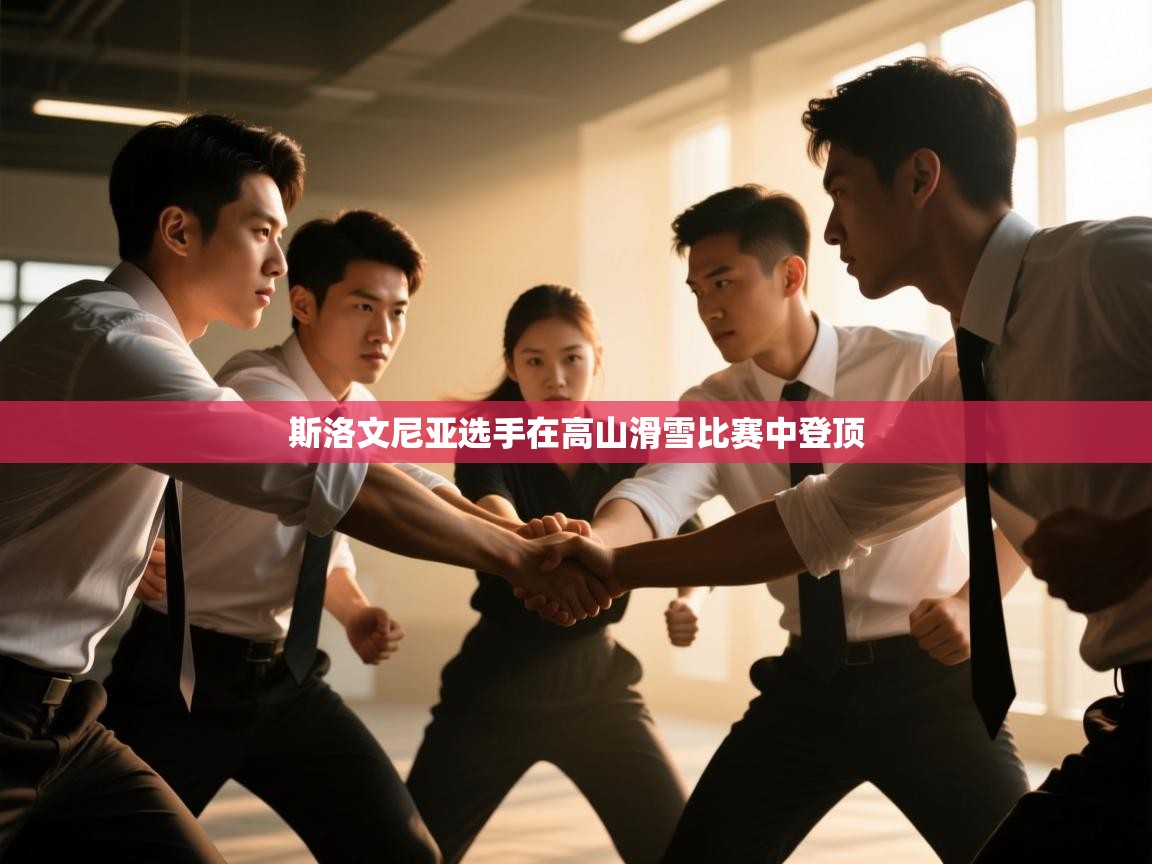 斯洛文尼亚选手在高山滑雪比赛中登顶 第1张